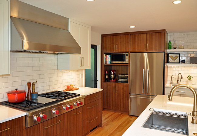 stove and sink in whole house remodel