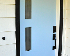 new front entry doorway