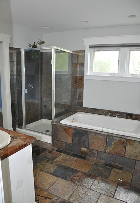 before photo of bathroom