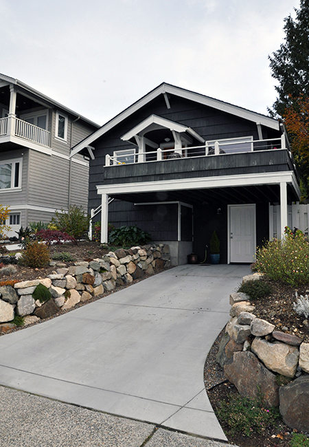 additional exterior view of basement remodel