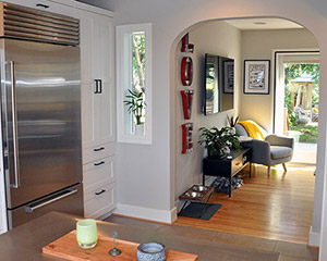 Kitchen remodel matches the rest of the house