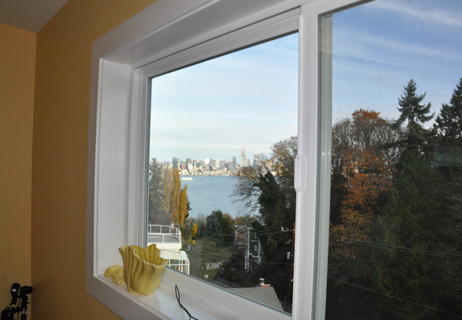 Inside view of garage in Admiral district of West Seattle